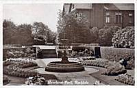 Denehurst House and Sunken Garden - circa 1937